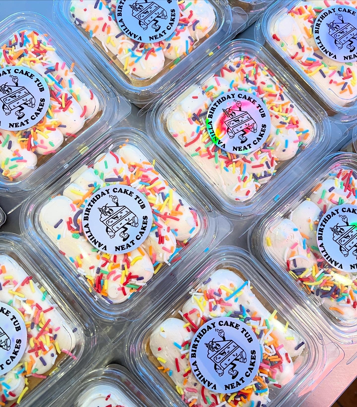 Cake Tubs (2 pack)