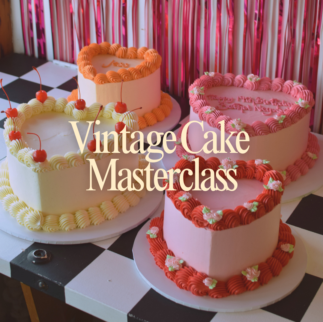 Vintage Cake Decorating Workshop