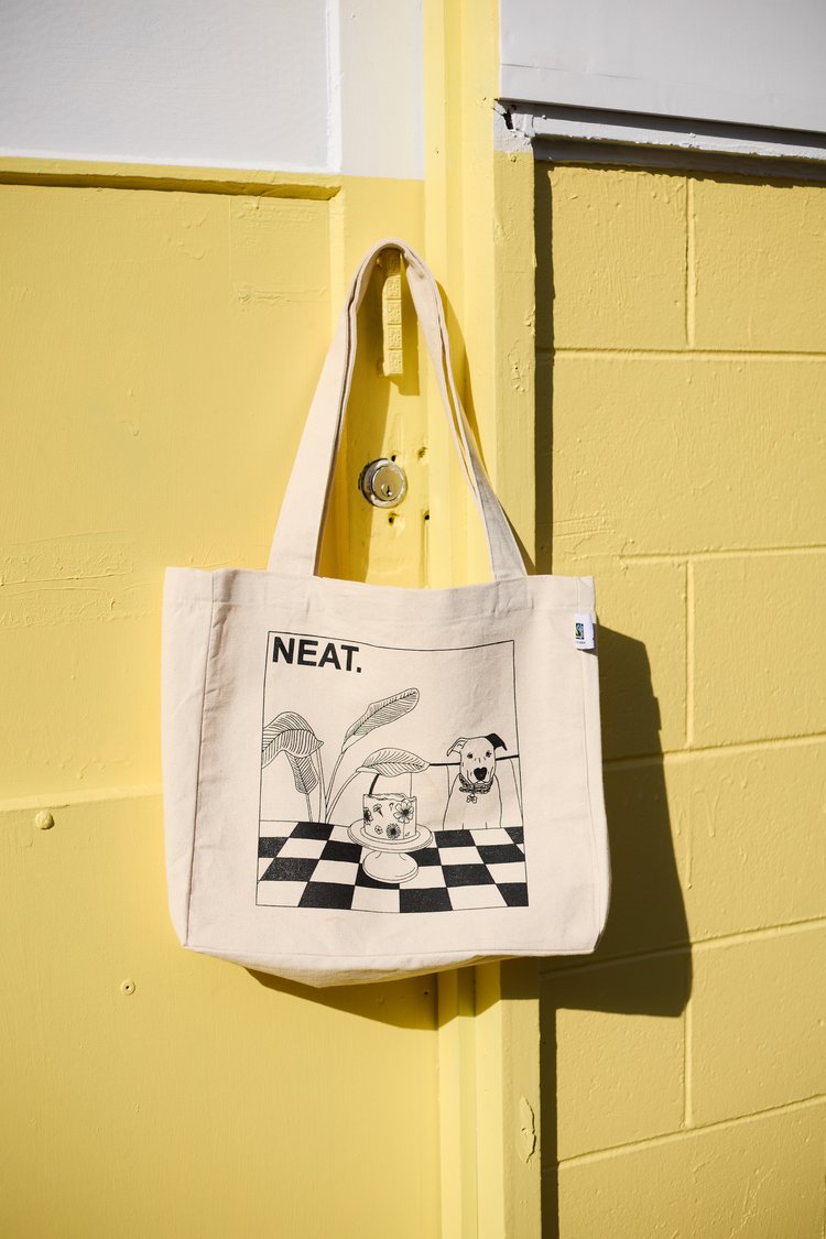 'Lenny the Love Pup' Tote Bag